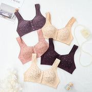 Maternity Nursing Bra Button, Vest Style Bra (Pack of 3)