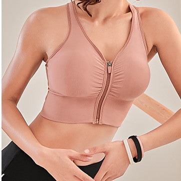 Sports Bra Zipper