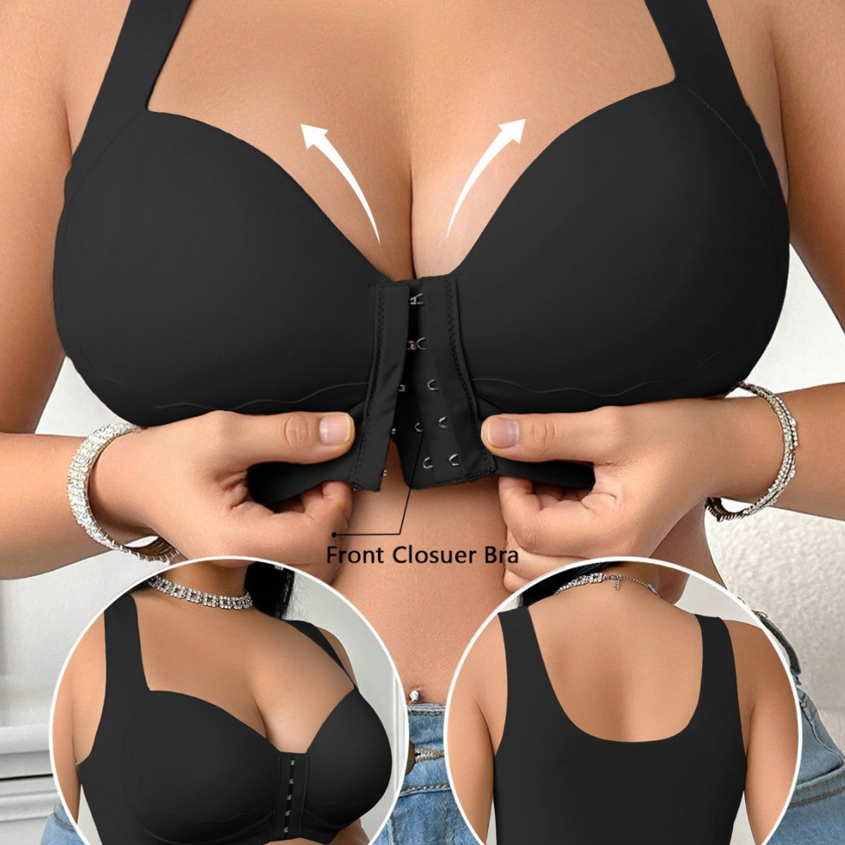 Opening Push-Up Bra