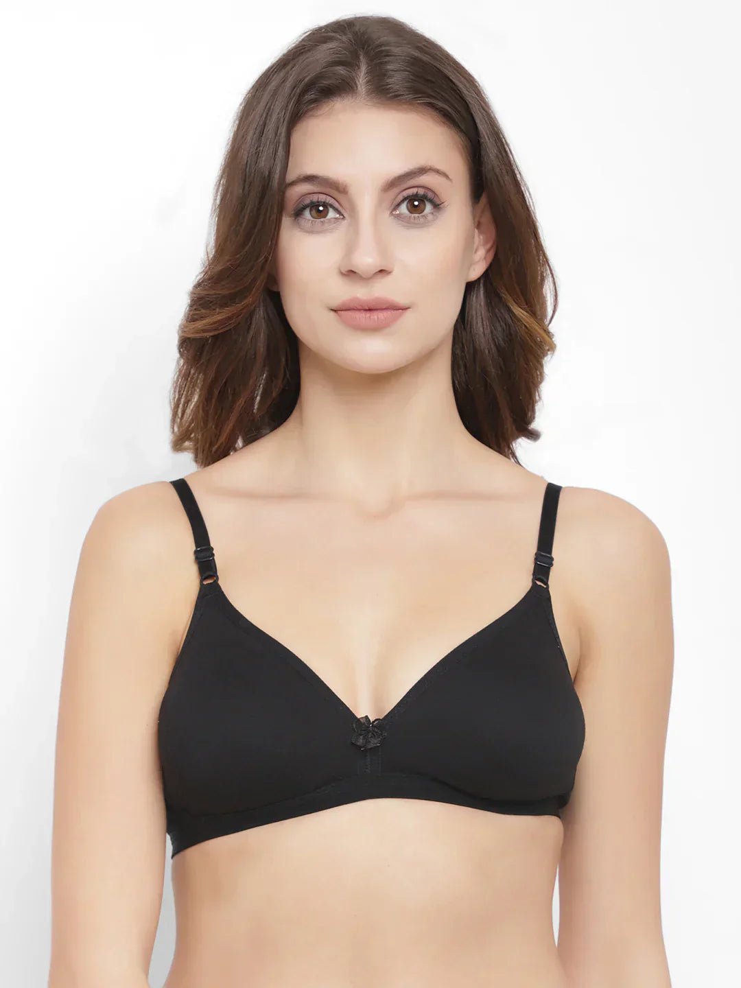 Pack of 3 Women’s Non-Padded Wirefree Cotton Blend Bras