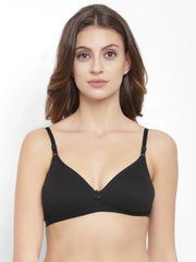 Pack of 3 Women’s Non-Padded Wirefree Cotton Blend Bras